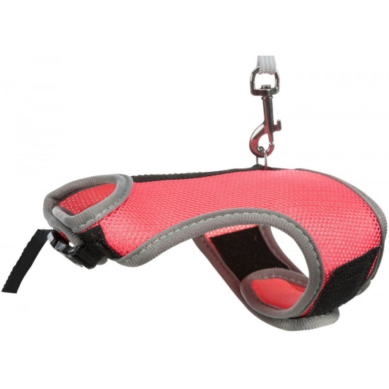 Шлейка з повідцем Trixie для кролика Soft м_яка нейлон 25-32 см