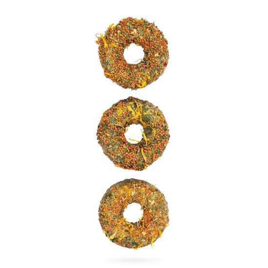 Ласощі Special One Пончики для декоративних гризунів петрушка чумиза календула 60 г