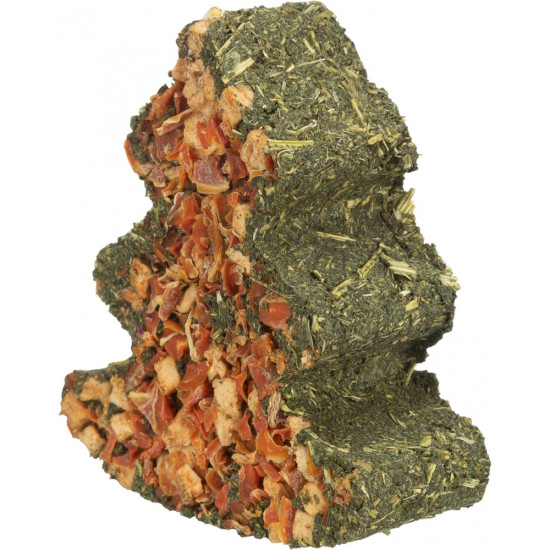 Ласощі Trixie для гризунів Різдв яне дерево з морквою та квітами 90 г арт 92782