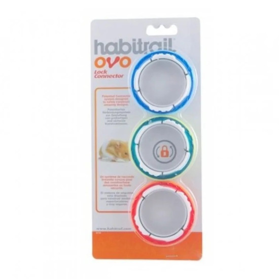 Соединитель-замок д/кл. HABITRAIL OVO д/грыз, 3шт
