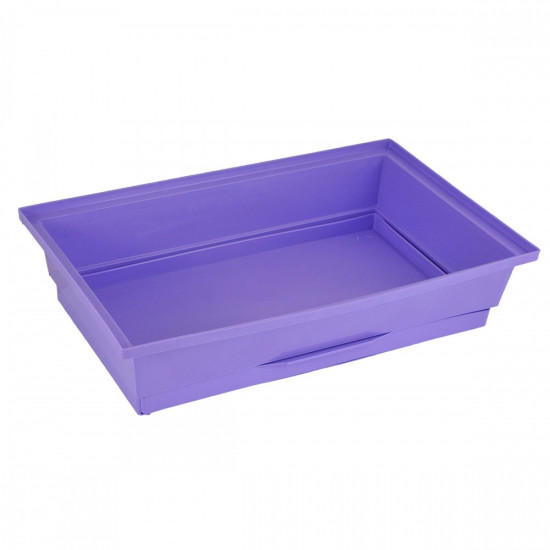 Піддон Природа для клітки гризунів великий фіолетовий 44х27 см