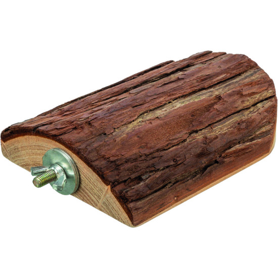 Платформа Trixie для гризунів з гвинтовим кріпленням з деревної кори 10х15 см