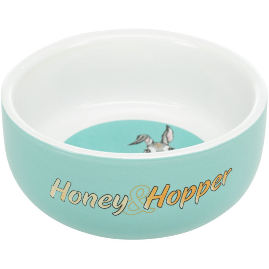 Миска Trixie HoneyHopper для гризунів керамічна 250 мл 11 см