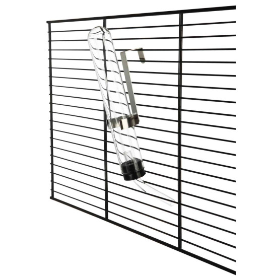 Поїлка Trixie для гризунів з кріпленням-гачком та присоскою скляна 50 мл