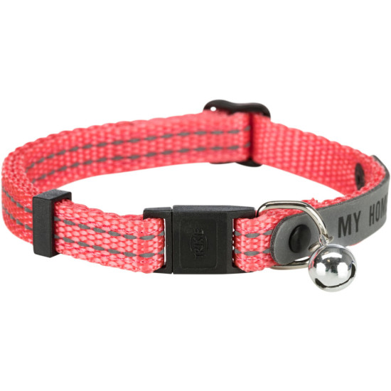 Ошийник Trixie для котів Мій дім світловідбиваючий з адресником