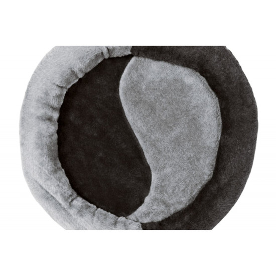 Дряпка Trixie Tarifa для котів сизаль/плюш чорно-сіра 35х35х52 см