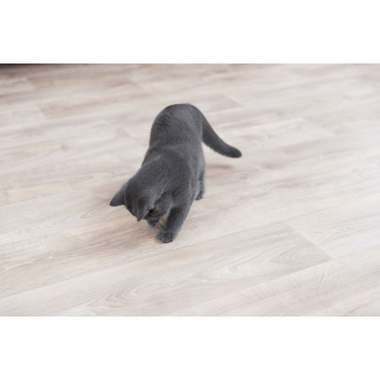 Іграшка Trixie Moving Light для котів Лазерна указка на стіну пластик 11 см