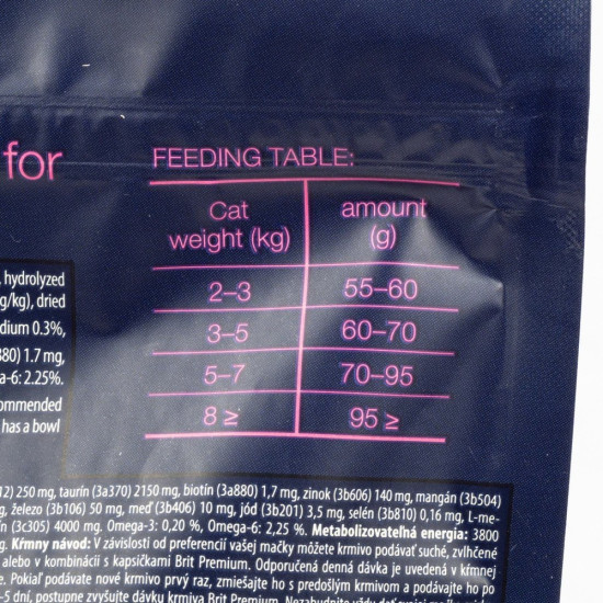 Корм сухий Brit Premium Cat by Nature Adult Chicken для дорослих котів з куркою 300 г