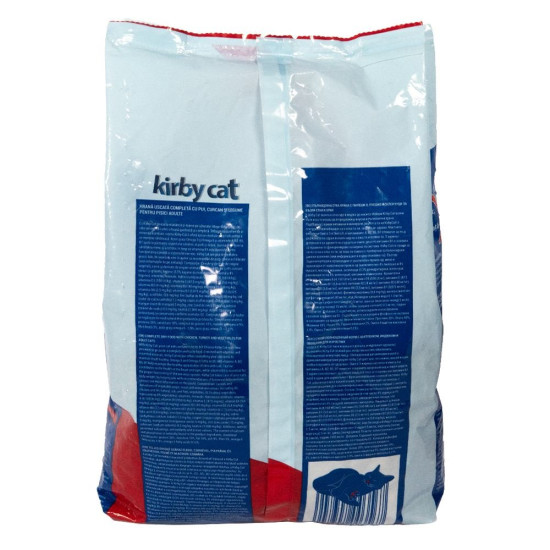 Корм сухий Kirby Cat для котів з куркою, індичкою та овочами 1,5 кг