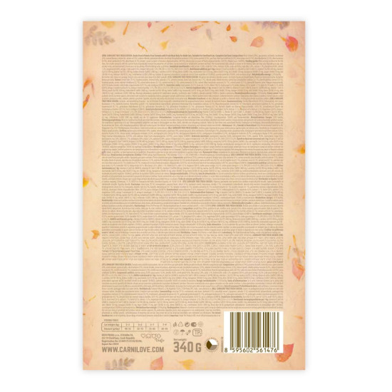 Корм сухий Carnilove True Fresh Cat Fresh Chicken для дорослих котів з куркою 340 г