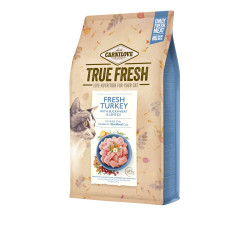 Корм сухий Carnilove True Fresh Cat Fresh Turkey д/дорослих котів індичка 4,8 кг