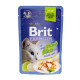 Корм вологий Brit Premium Cat Trout Fillets Jelly pouch для котів філе форелі в желе 85 г