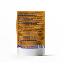 Корм вологий HalfHalf для стерилізованих котів шматочки з тунцем у соусі у формі пауча 100г