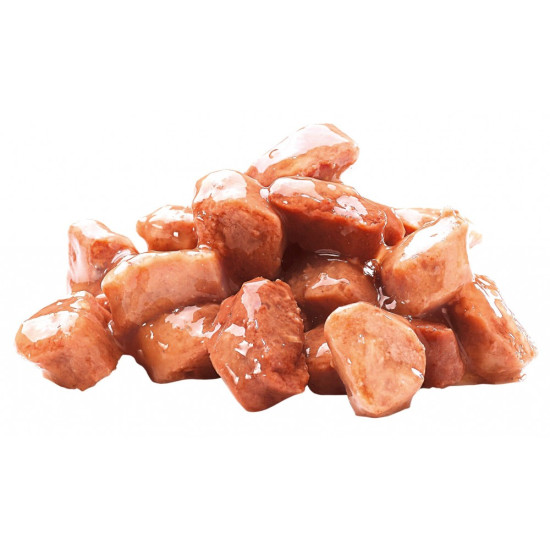 Набір паучів 3+1 Brit Premium Cat Beef Salmon and Trout для котів шматочки в соусі з лососем і фореллю 4х100 г