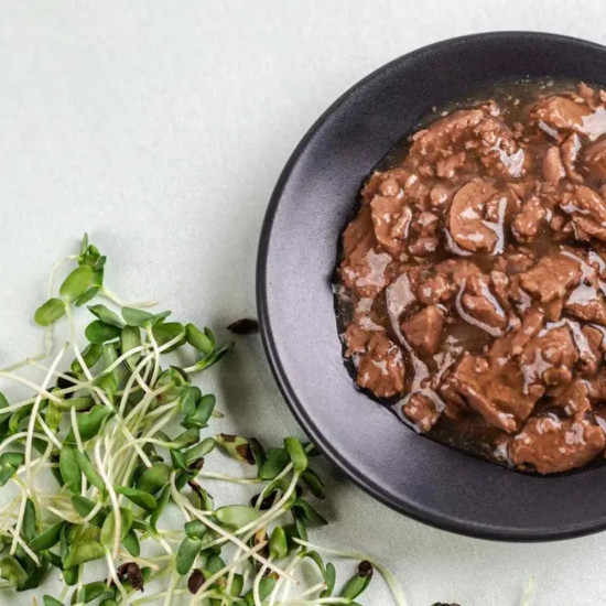 Набір паучів Savory Sterilised Cats with Turkey and Carrots in Jelly 3+1