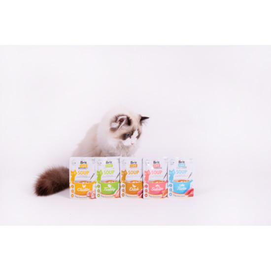Корм вологий Brit Care Soup Tuna д/котів суп з тунцем 75 г
