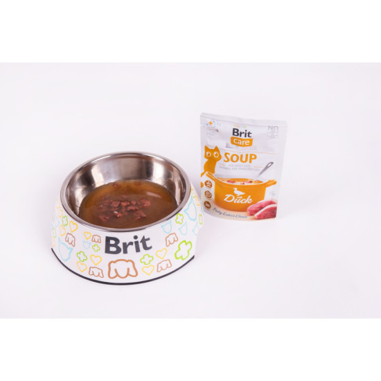 НАБІР Корм вологий Brit Care Soup Duck д/котів суп качка 75 г 15 шт