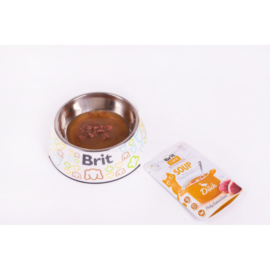 НАБІР Корм вологий Brit Care Soup Duck д/котів суп качка 75 г 15 шт