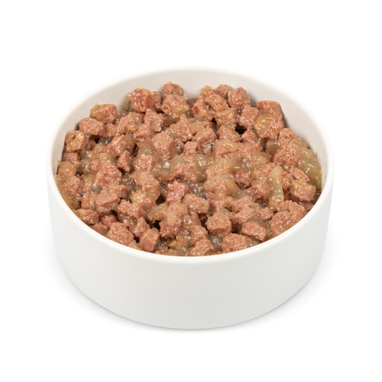 Вологий корм для котів Pet Chef шматочки в желе з яловичиною 415 г