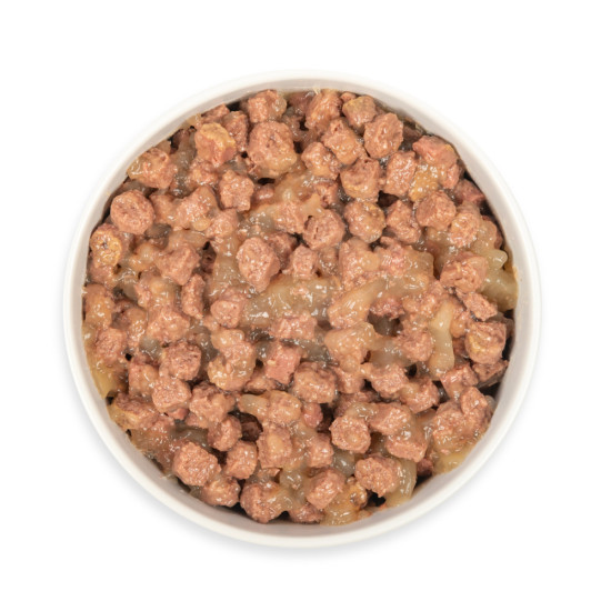 Вологий корм для котів Pet Chef шматочки в желе з яловичиною 415 г