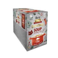 НАБІР Корм вологий Brit Care Christmas Fish Soup д/котів різдвяний суп з рибою 15х75 г