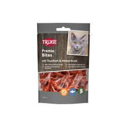 Ласощі Trixie Premio Tuna Bites для котів шматочки з тунцем і куркою 50 г