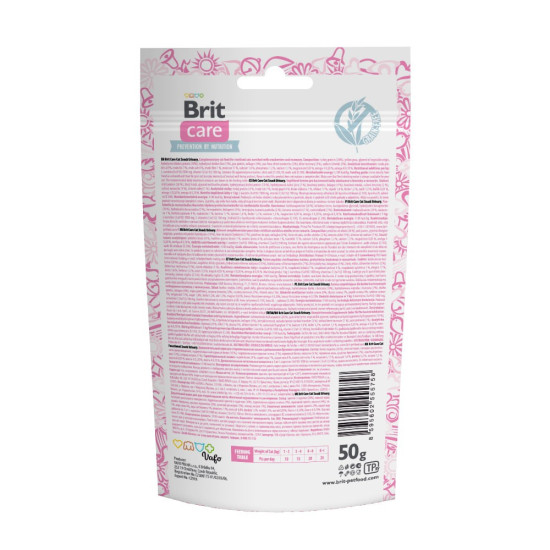 Ласощі Brit Care Functional Snack Urinary для котів д/здоров я сечовидільної системи з індичкою 50 г