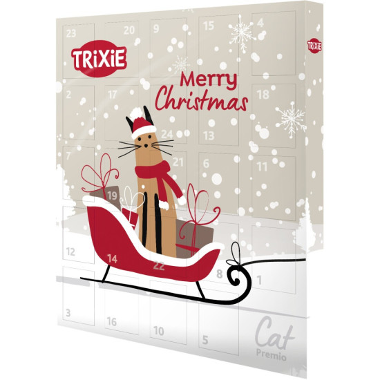 Адвент-календар Trixie PREMIO Cat Merry Christmas для котів асорті 30х34х3,5 см 24 комірки