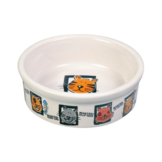 Миска Trixie для котів керамічна 200 мл d-12 см