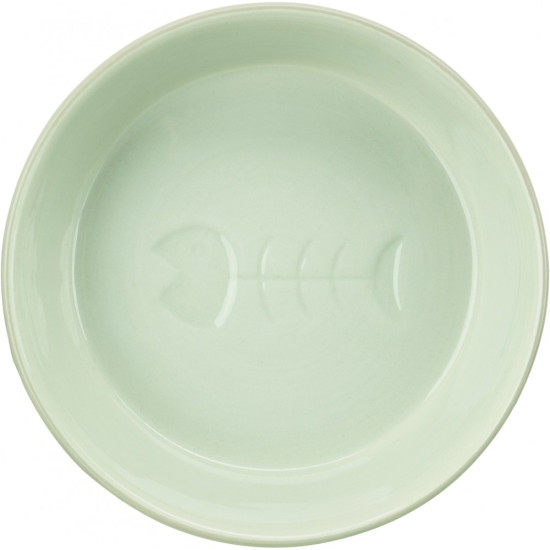 Миска Trixie для котів з рибкою керамічна 200 мл d-13 см