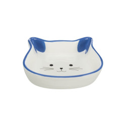 Миска Trixie для котів у формі котячої мордочки керамічна 250 мл/12 см