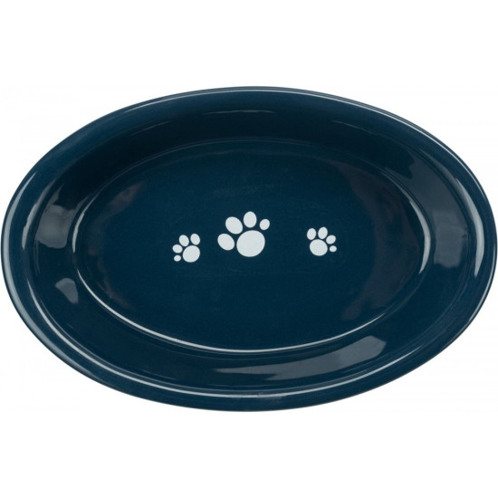 Миска Trixie для котів короткомордих порід овальна керамічна 15х10 см 200 мл