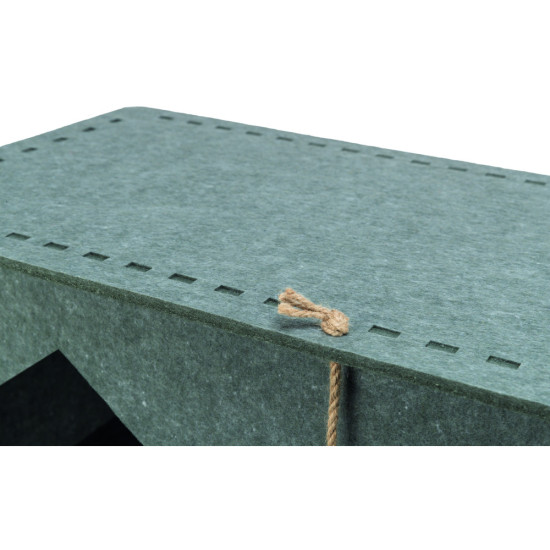 Будиночок Trixie Lene для котів фетр 54х30х35 см сірий