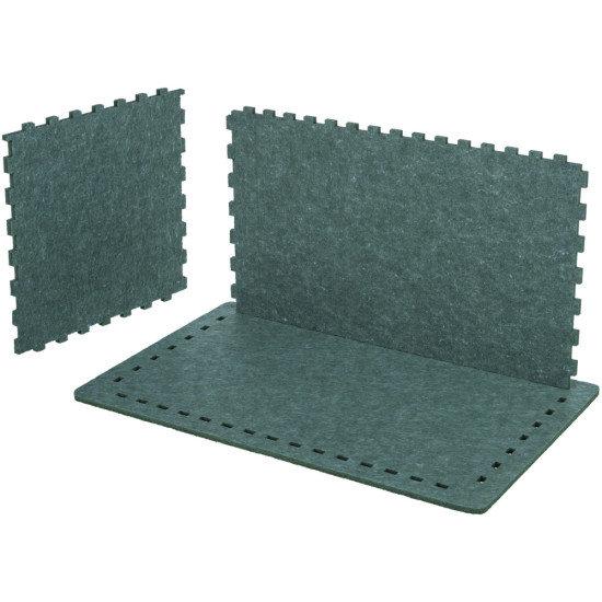 Будиночок Trixie Lene для котів фетр 54х30х35 см сірий