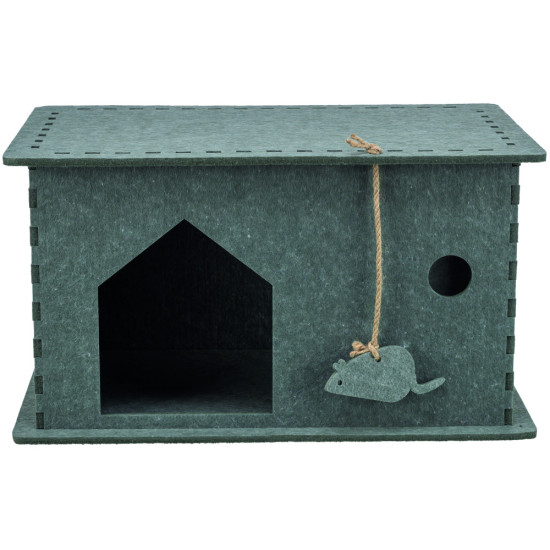 Будиночок Trixie Lene для котів фетр 54х30х35 см сірий