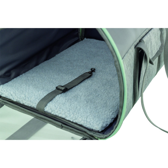 Переноска Trixie Dillon 33х32х54 см сіро-м ятна