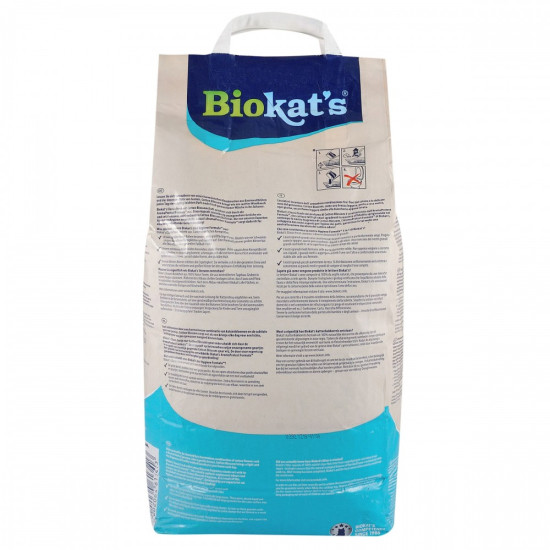Наповнювач Biokats для котячого туалету Classic Fresh 3in1 Cotton Blossom бентонітовий 10 кг