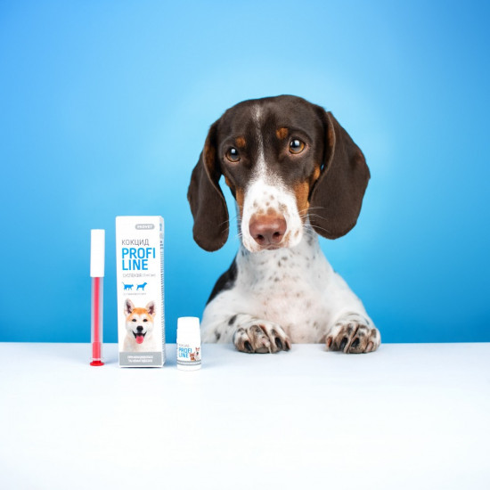 Суспензія Provet PROFILINE КОКЦИД для котів та собак антигельмінтик 5 мл