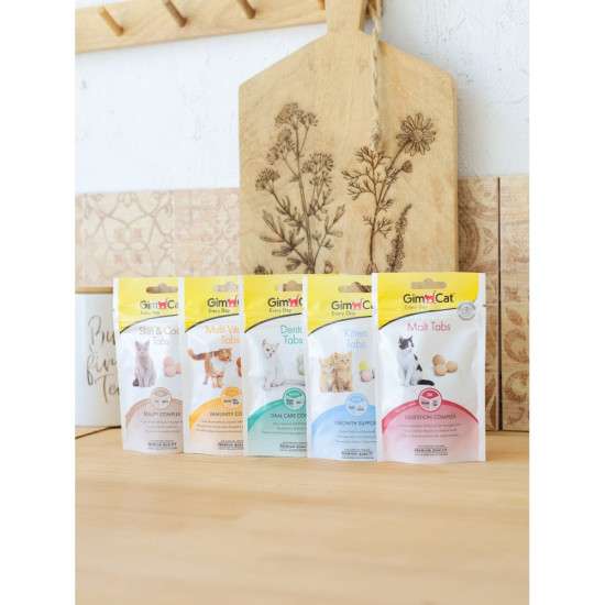 Вітаміни GimCat Every Day Kitten для кошенят таблетки 40 г