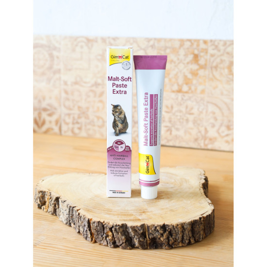 Паста GimCat Every Day Malt-Soft Paste Extra для котів для виведення шерсті зі шлунку 200 г