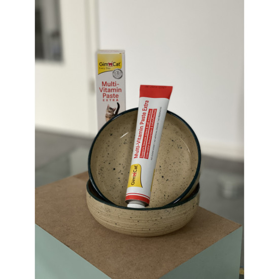 Вітаміни GimCat Every Day Extra мультивітамінна паста для котів для покращення імунітета 100 г