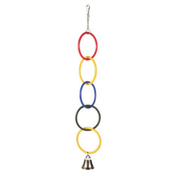 Іграшка-кільця Природа Олімпійка для папуг 32 см