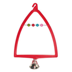 Іграшка Природа Гойдалка для папуг з дзвіночком 12х19 см