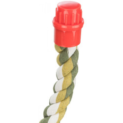 Іграшка Trixie для птахів Гойдалка-канат з гвинтовим кріпленням текстиль 75 см/30 мм
