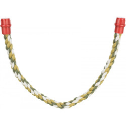 Іграшка Trixie для птахів Гойдалка-канат з гвинтовим кріпленням текстиль 66 см/18 мм