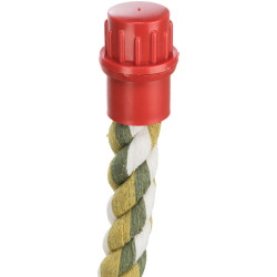 Іграшка Trixie для птахів Гойдалка-канат з гвинтовим кріпленням текстиль 66 см/18 мм