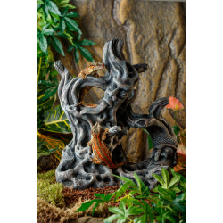 Декорация Tiki (3-in-1 убежище, поилка и миска) большая