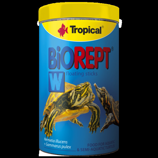 Корм Tropical Biorept W для водоплавних черепах гранули 300 г