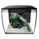 Акваріум Fluval Flex з обладнанням чорний скло пластик 57 л
