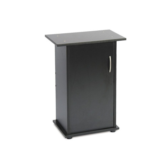 Підставка Природа ПП під акваріум збірна пряма з дверима чорна 60х30х70 см